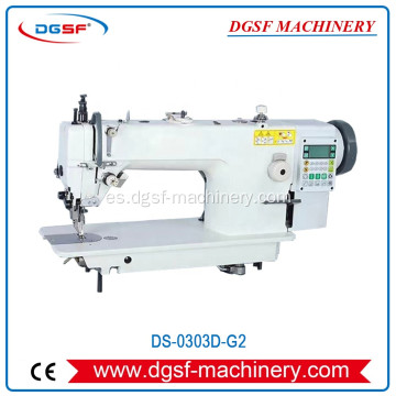 Máquina de coser a pie de cuero de recorte automático DS-0303D-G2